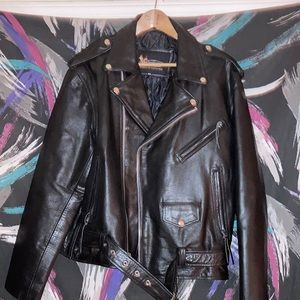 Leather Motorcycle Jacket